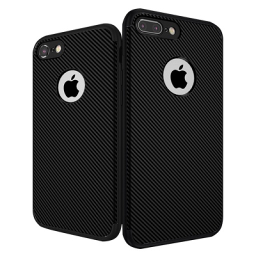 PROTECTOR CARBONO IPHONE 7 NEGRO
