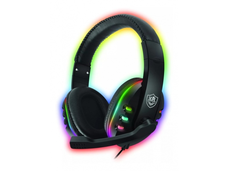AURICULARES GAMER HEADSET 7.1 CON LUCES RGB